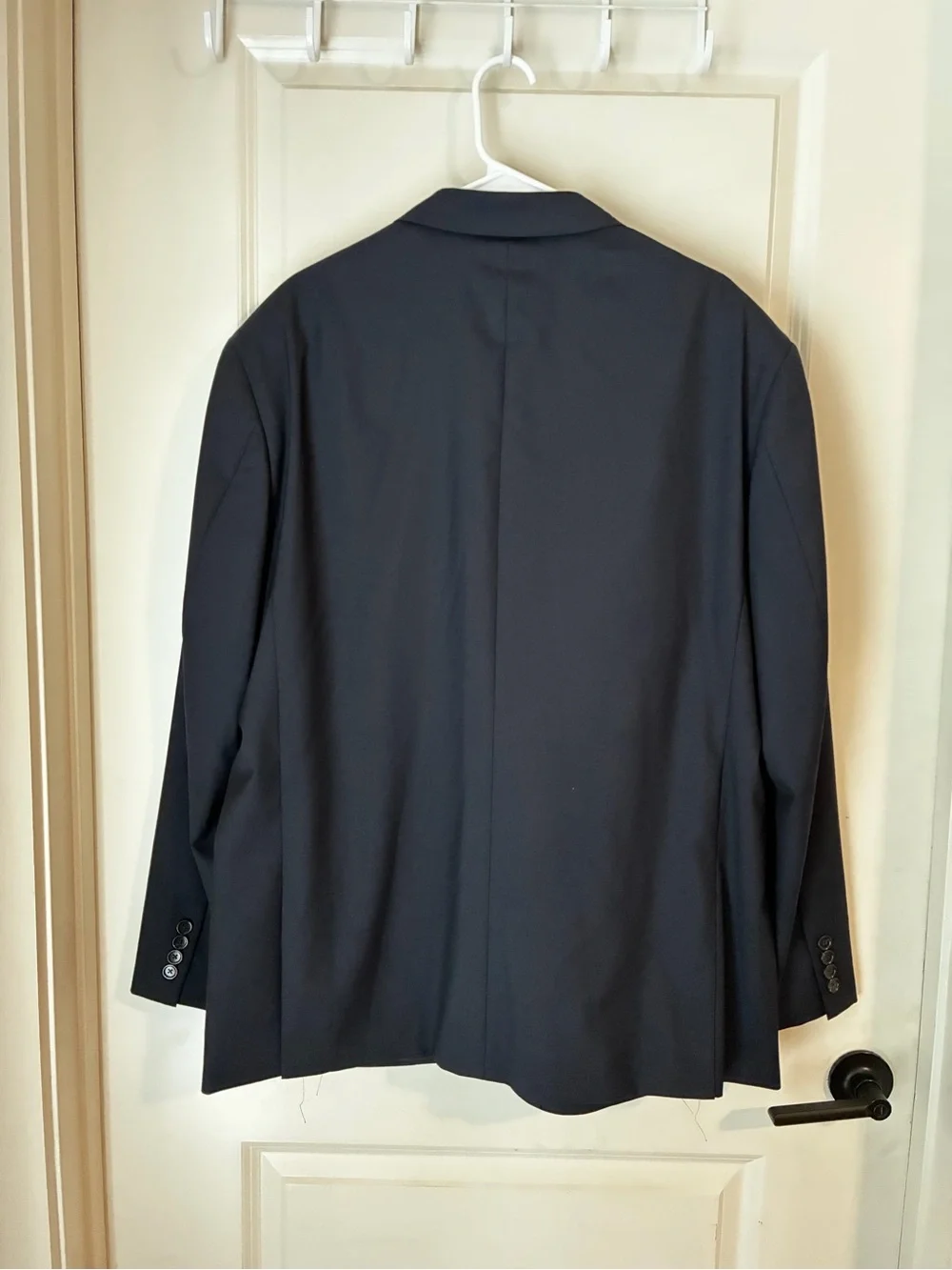 New J.Crew Loro Piana Ludlow Classic Fit wool Navy Blue Blazer Sport coat 48R
